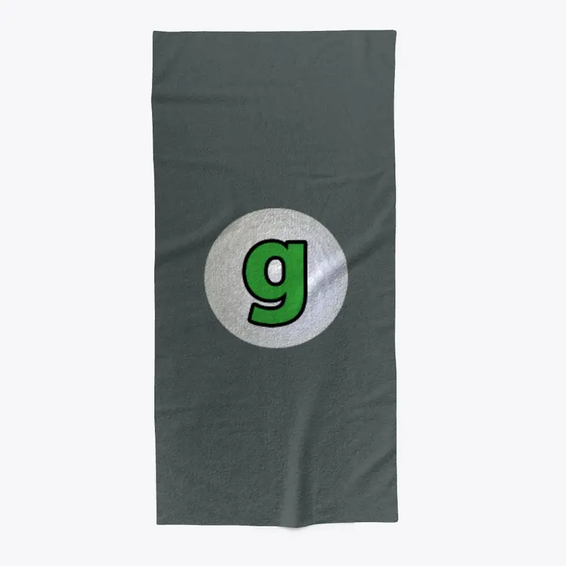 Golficity G Logo Beach Towel